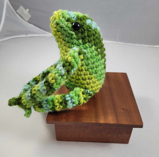 Crocheted Frog