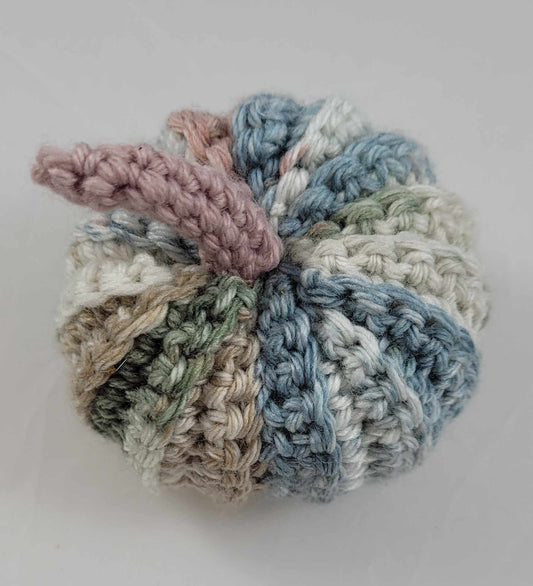 Crochet Mauve Pumpkin