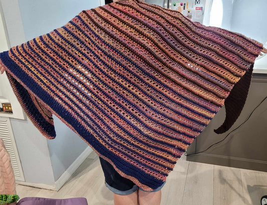 Crocheted Scarf Multi