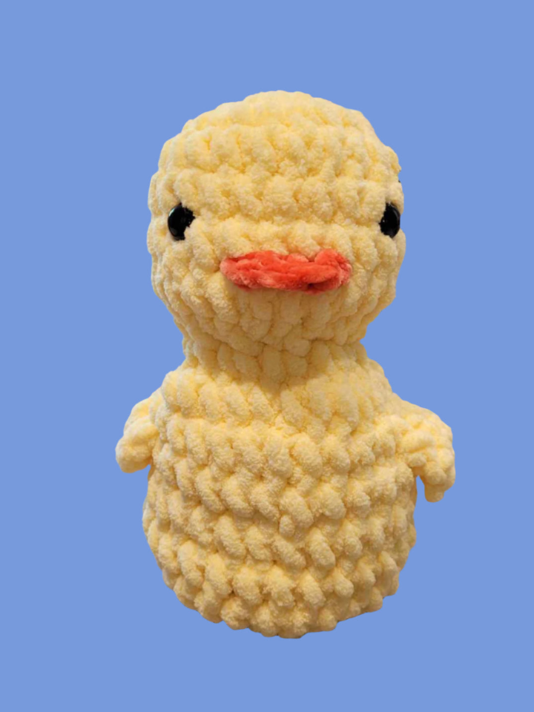 Crocheted Velvet Duck
