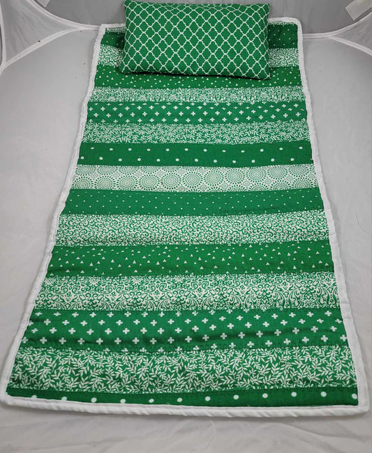 Quilted Baby Doll Blanket and Pillow