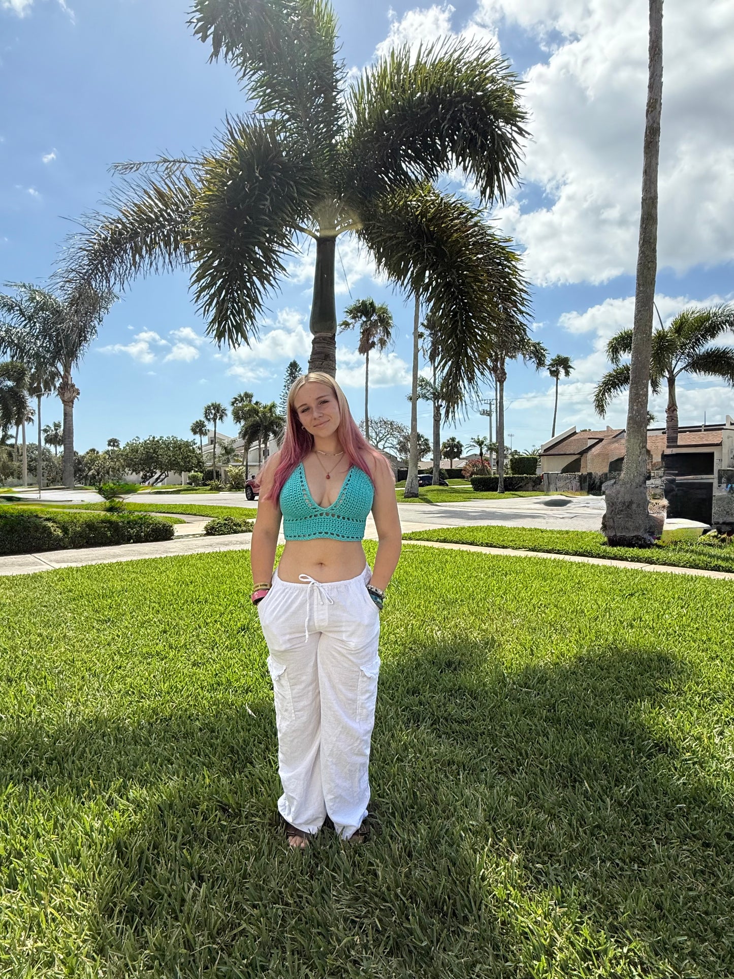 Crochet Lily Top
