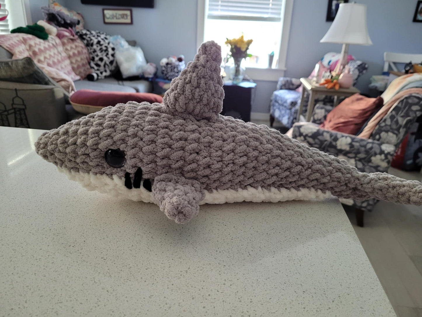 Crocheted Shark