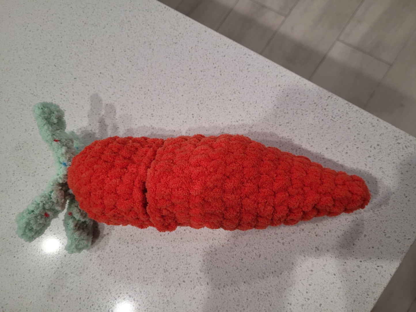 Carrot with White Bunny