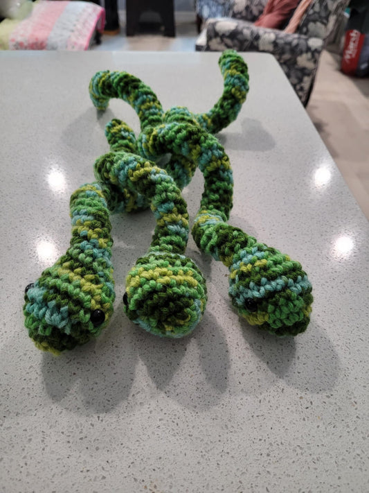 Crocheted Snake