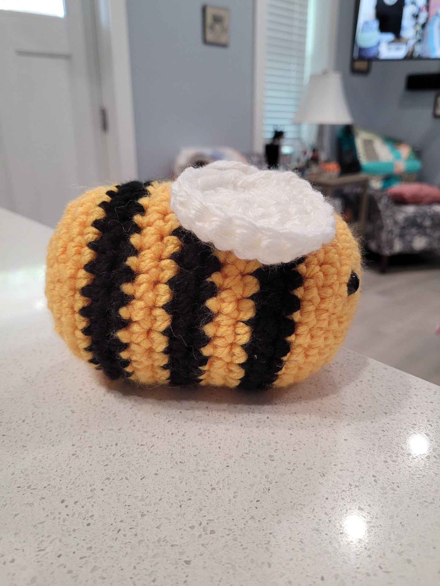 Crocheted Large Bee