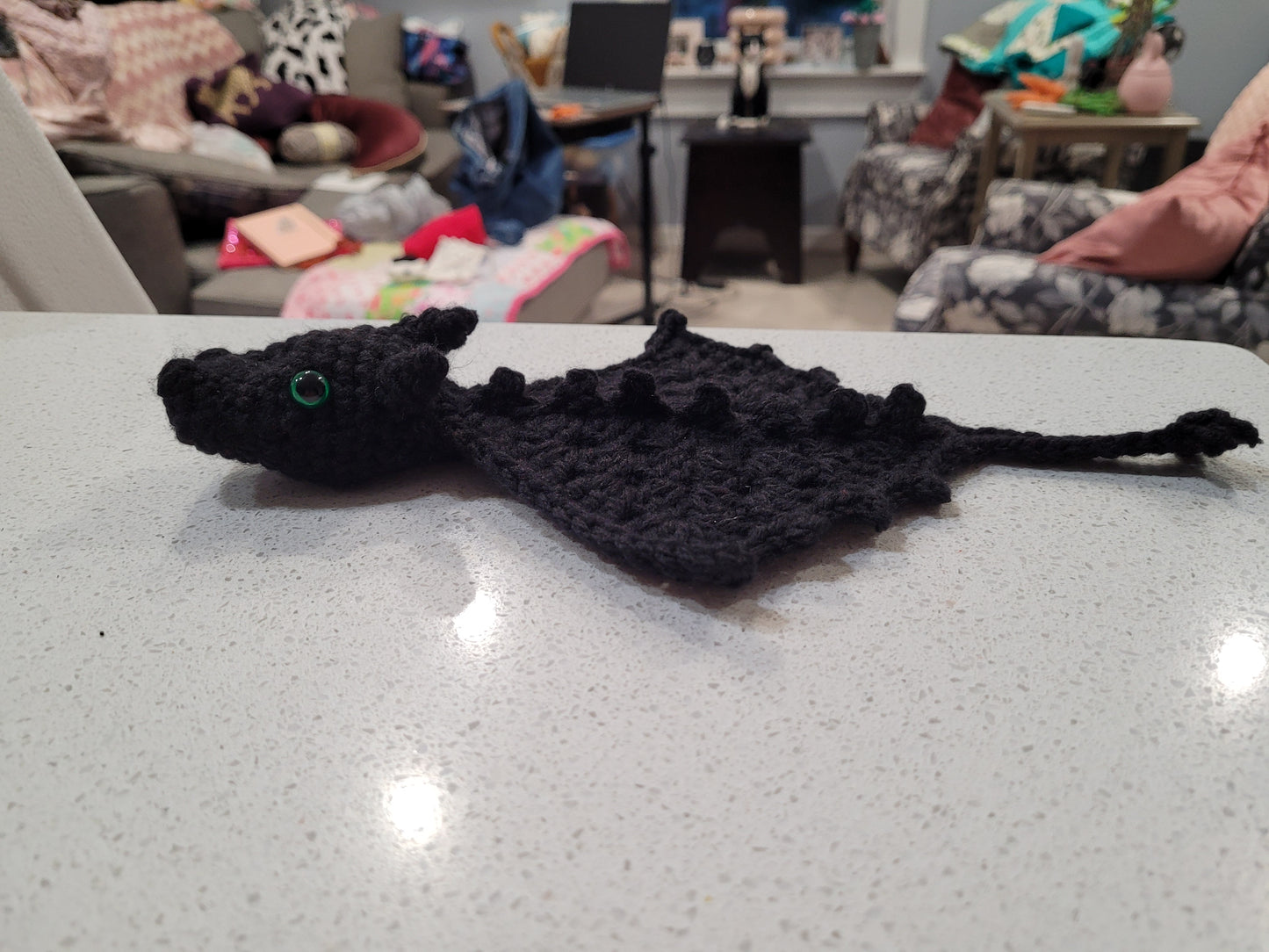 Dragon Puppet Black